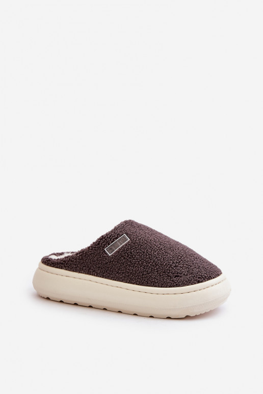 aquecimento Chinelos Em uma sola grossa Big Star MM274134 cor cinza aquecimento Chinelos Em uma sola grossa Big Star MM274134 cor cinza