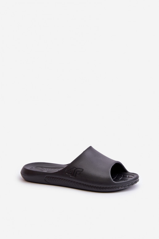 Chinelos femininos 4F 4FMM00FFLIF093A-20S cor preta