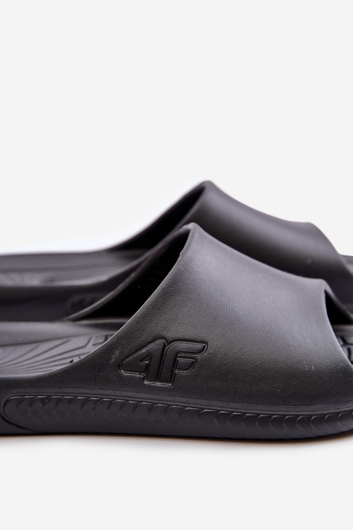 Chinelos femininos 4F 4FMM00FFLIF093A-20S cor preta