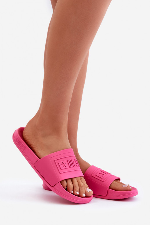 Chinelos de senhora Big Star OO274037 cor-de-rosa