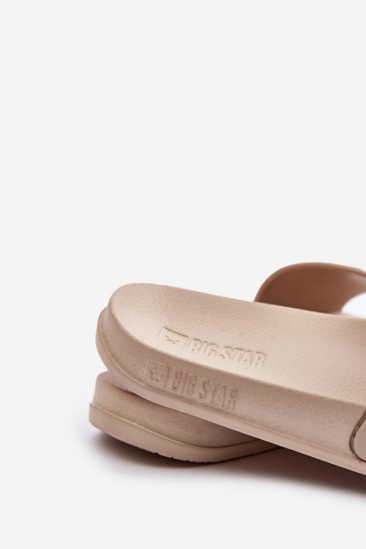 Chinelos de senhora Big Star OO274035 bege
