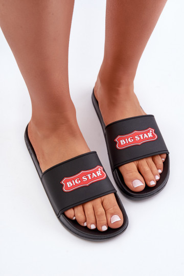 Chinelos de senhora Big Star OO274038 preto