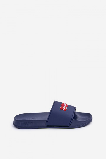 Chinelos para homens Z Logo Big Star OO174029 azul escuro 2
