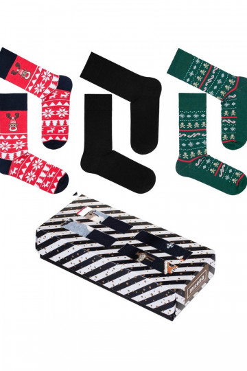 Conjunto de meias de Natal 3-Pak 2