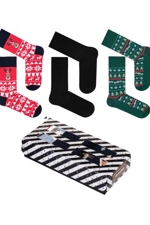 Conjunto de meias de Natal 3-Pak