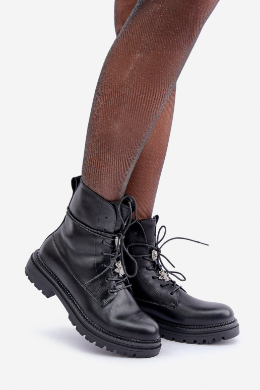 aquecimento Botas Z Przypinkami Habilitado SznuroParaaniu cor preta Irivina aquecimento Botas Z Przypinkami Habilitado SznuroParaaniu cor preta Irivina