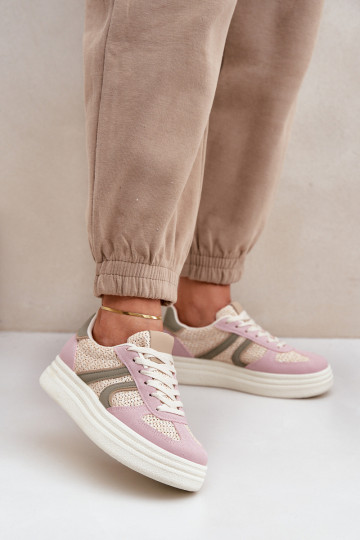 Botas estilo sneakers femininas com plataforma em várias cores Lesida 2