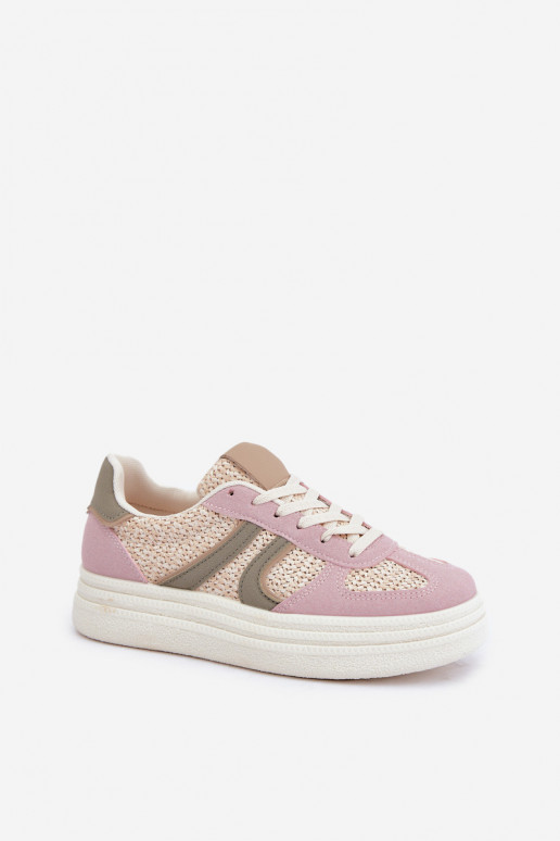 Botas estilo sneakers femininas com plataforma em várias cores Lesida