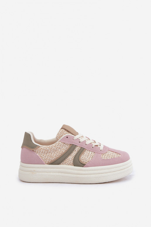 Botas estilo sneakers femininas com plataforma em várias cores Lesida