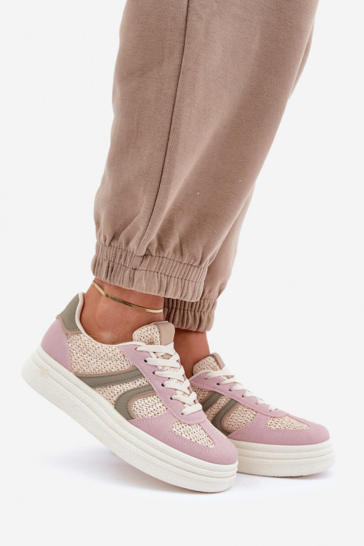 Botas estilo sneakers femininas com plataforma em várias cores Lesida