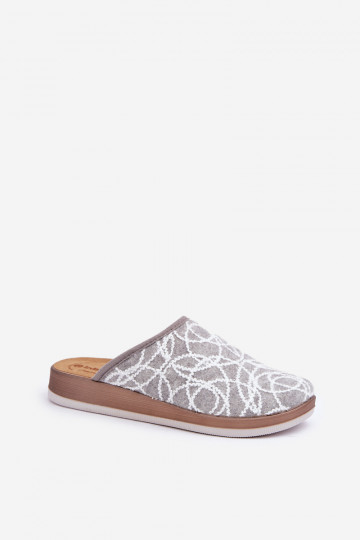 Chinelo Feminino Inblu CT000028 cinza com brilho 2