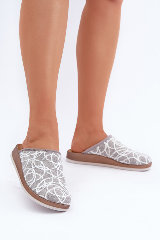 Chinelo Feminino Inblu CT000028 cinza com brilho