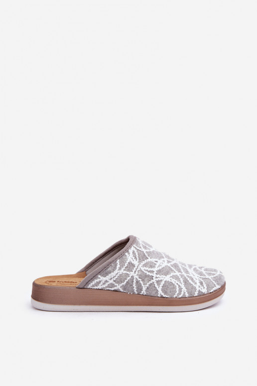 Chinelo Feminino Inblu CT000028 cinza com brilho