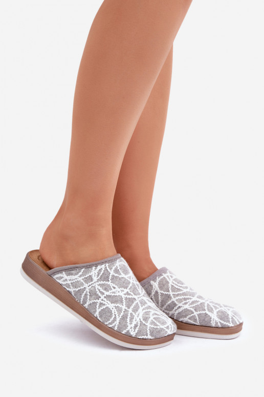 Chinelo Feminino Inblu CT000028 cinza com brilho