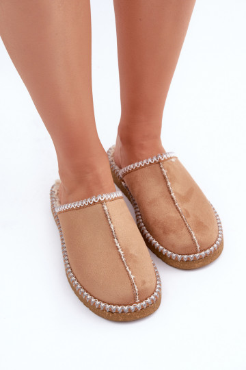 Chinelo Feminino Z Haftem Inblu EY000028 marrom 2