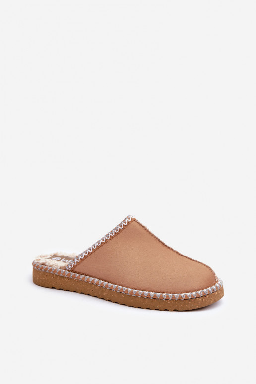 Chinelo Feminino Z Haftem Inblu EY000028 marrom