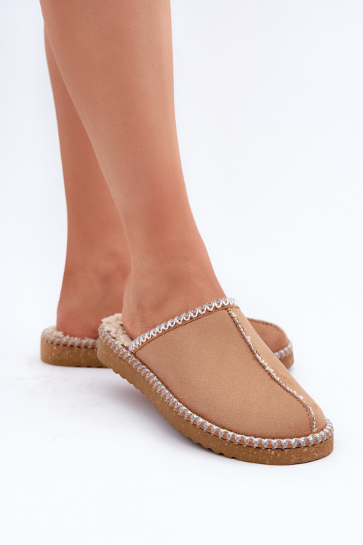 Chinelo Feminino Z Haftem Inblu EY000028 marrom