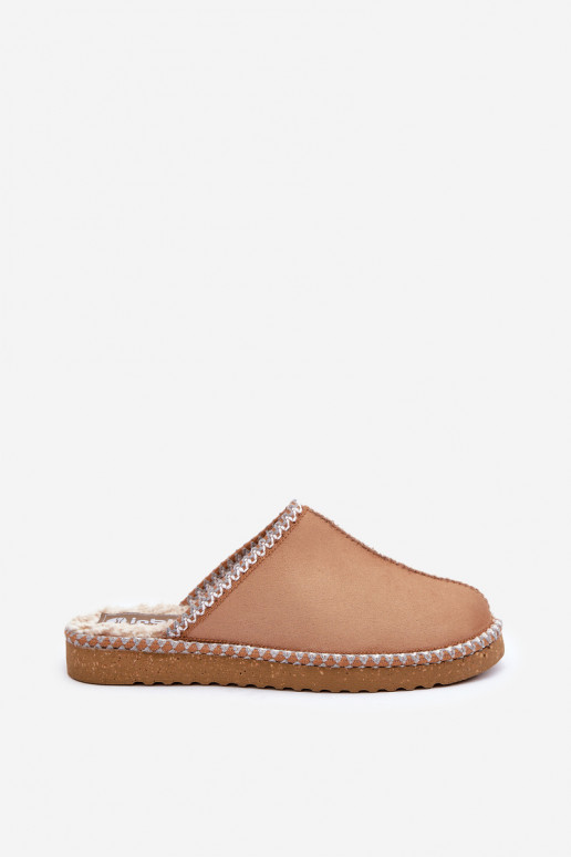 Chinelo Feminino Z Haftem Inblu EY000028 marrom