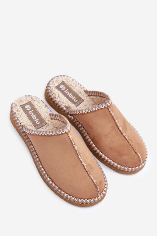 Chinelo Feminino Z Haftem Inblu EY000028 marrom