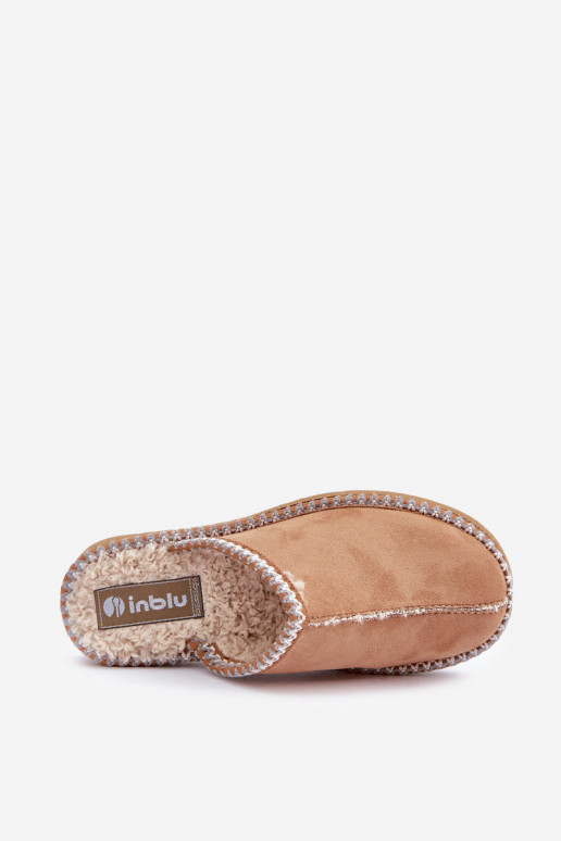 Chinelo Feminino Z Haftem Inblu EY000028 marrom