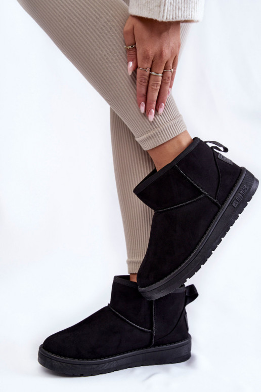 Botas de neve aquecidos Big Star na cor preta