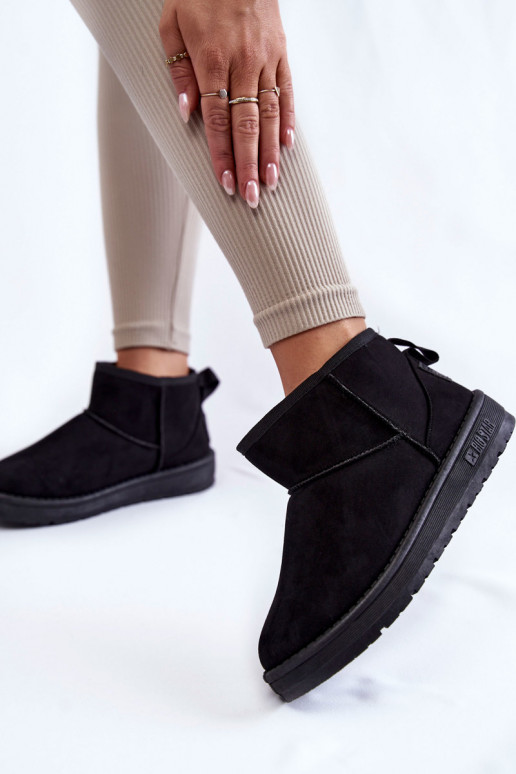 Botas de neve aquecidos Big Star na cor preta