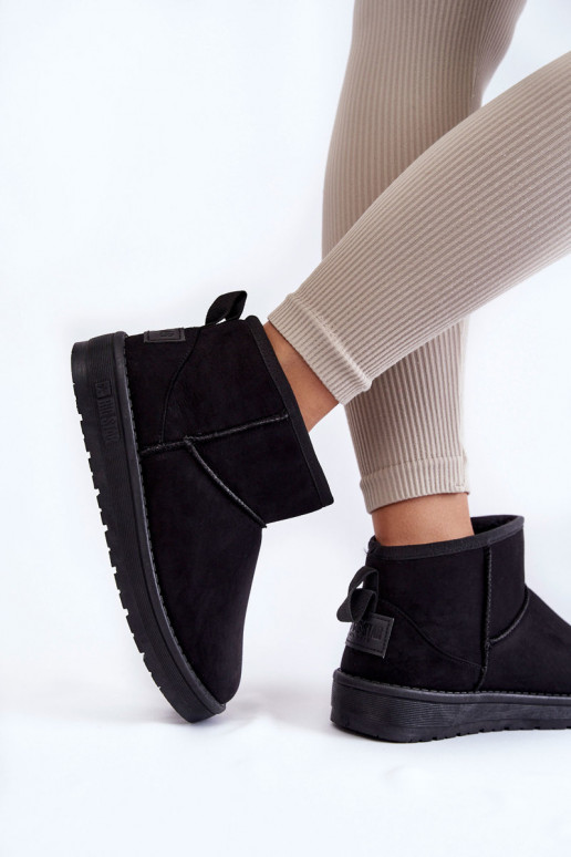 Botas de neve aquecidos Big Star na cor preta