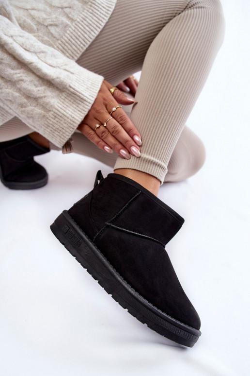 Botas de neve aquecidos Big Star na cor preta