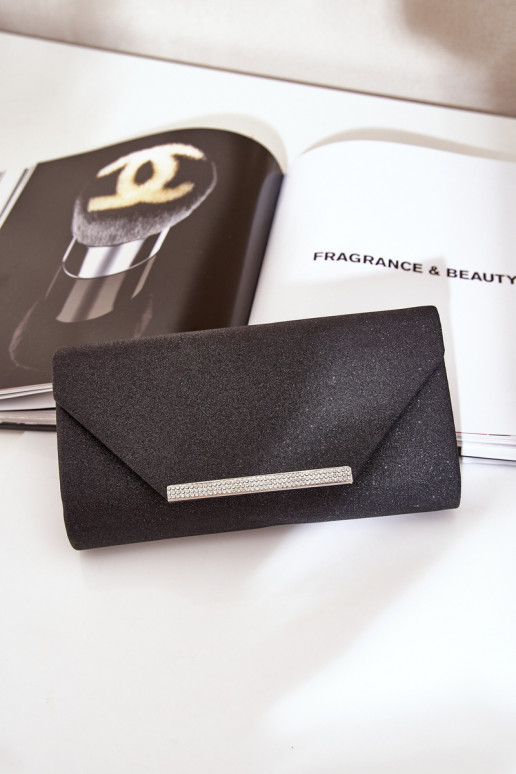 Elegante Portátil tipo de envelope com brilho preto Remiala Elegante Portátil tipo de envelope com brilho preto Remiala