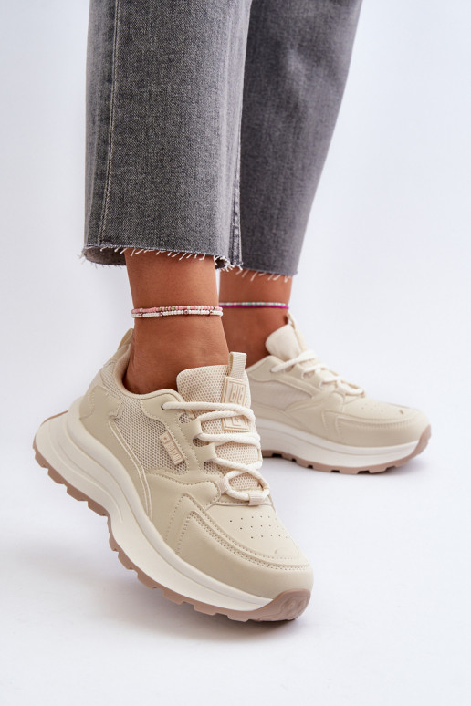 À modalo de tênis Feminino HI-POLY SYSTEM Big Star NN274A105 bege