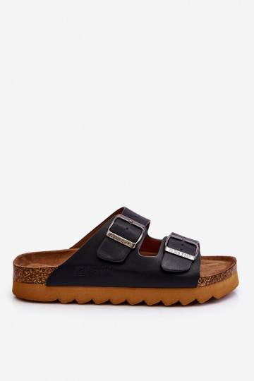 À modalo clássico Feminino Chinelos Big Star LL274477 cor preta