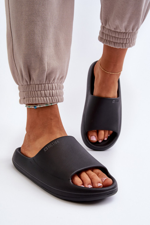  Chinelos femininos Big Star NN274A042 cor preta