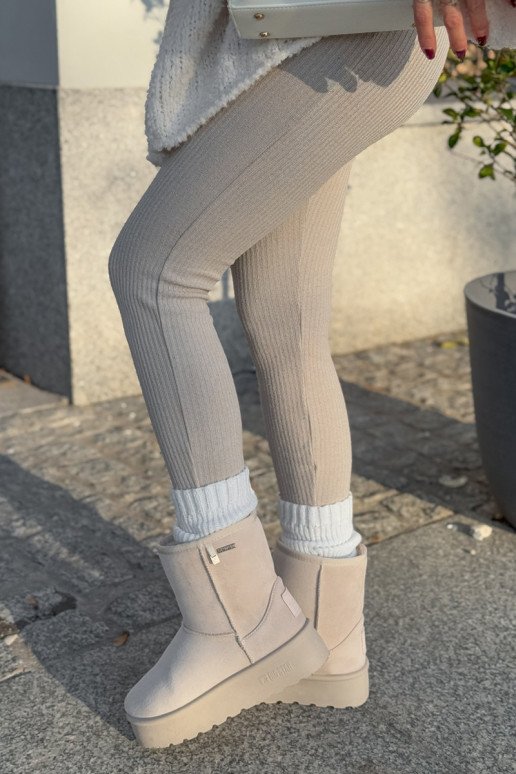 Botas de Neve Elevadas com Plataforma... Botas de Neve Elevadas com Plataforma...