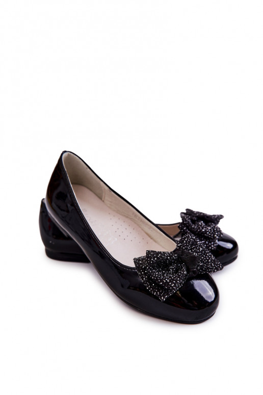 Sapatos com Laços na Cor Preta Zolly Sapatos com Laços na Cor Preta Zolly