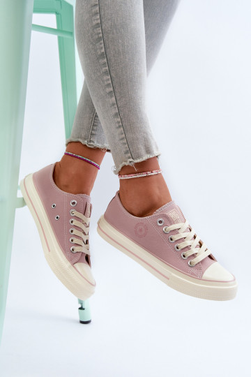Tênis Femininos Baixos Big Star NN274270 Rosas 2