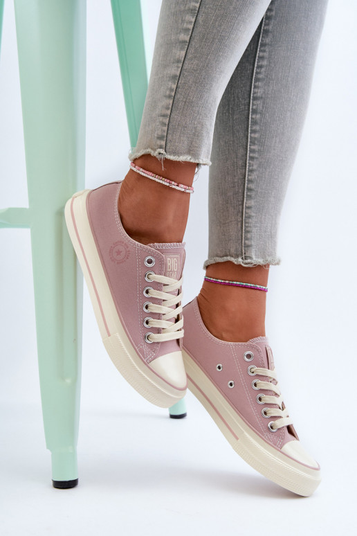 Baixo Sapatos de lazer Big Star NN274270 cor rosa