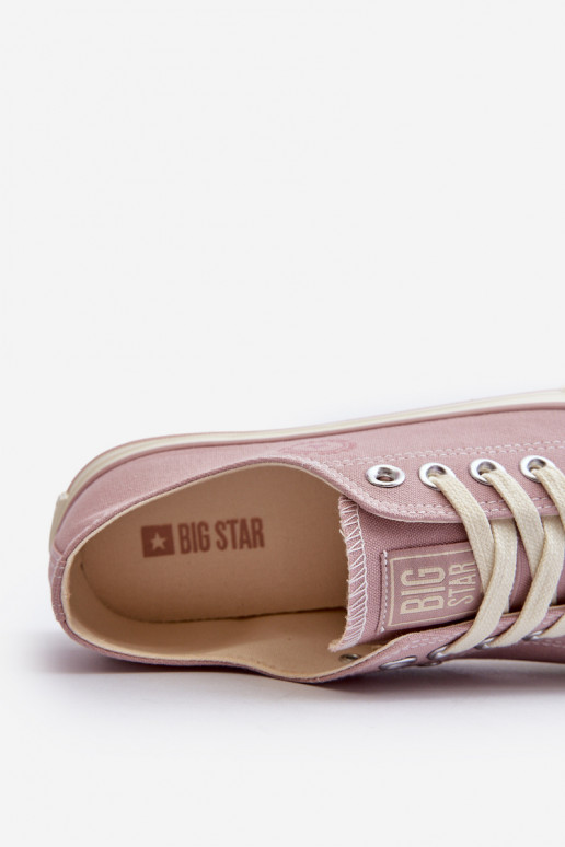 Baixo Sapatos de lazer Big Star NN274270 cor rosa