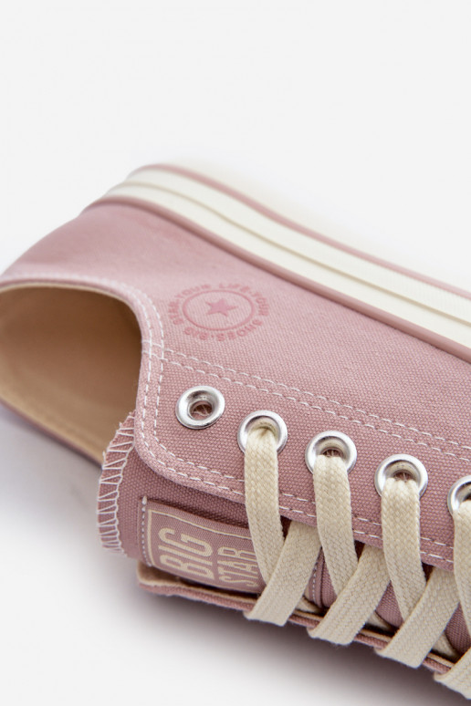 Baixo Sapatos de lazer Big Star NN274270 cor rosa