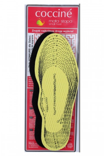Coccine Palmilha Infantil Inverno Polar em Látex para Corte 19-35