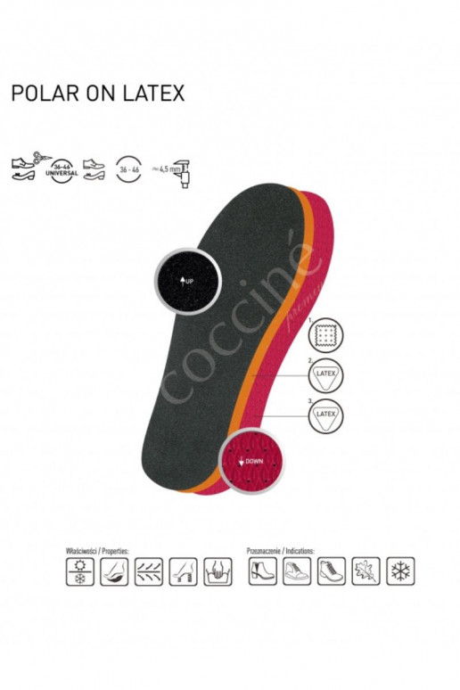 Coccine Dziecięca palmilha ZimoParaa Polar Em látex Do EMycinania 19-35 Coccine Dziecięca palmilha ZimoParaa Polar Em látex Do EMycinania 19-35
