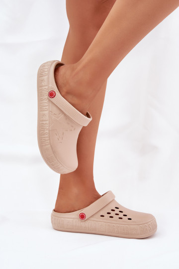 Feminino Chinelos leves Big Star II275012 bege