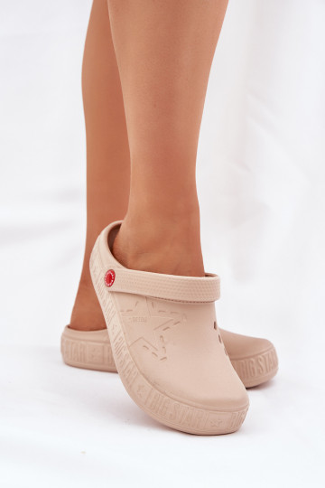 Feminino Chinelos leves Big Star II275012 bege 2