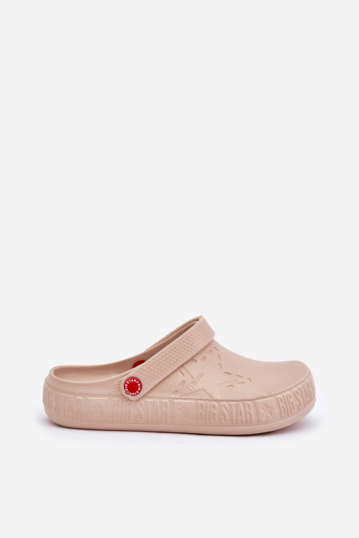 Feminino Chinelos leves Big Star II275012 bege