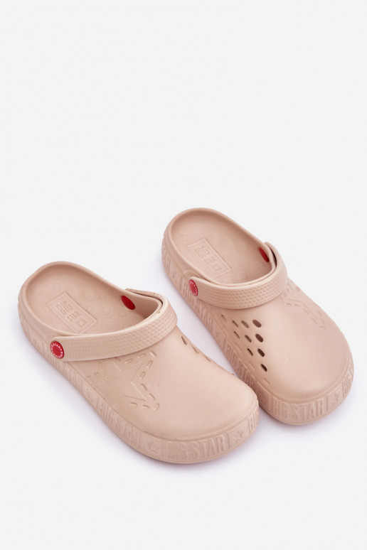 Feminino Chinelos leves Big Star II275012 bege