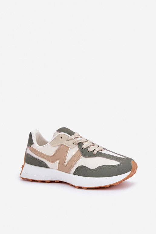 tênis À modalo de tênis Feminino bege-cor verde Britma tênis À modalo de tênis Feminino bege-cor verde Britma
