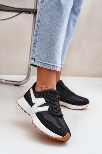 tênis À modalo de tênis Feminino cor preta Britma 2