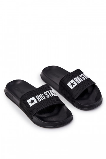 para homens Chinelos Big Star JJ174505 cor preta 2