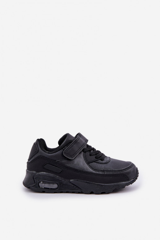 Tênis modelo tênis infantil com fechos adesivos, cor preta Krissandra Tênis modelo tênis infantil com fechos adesivos, cor preta Krissandra