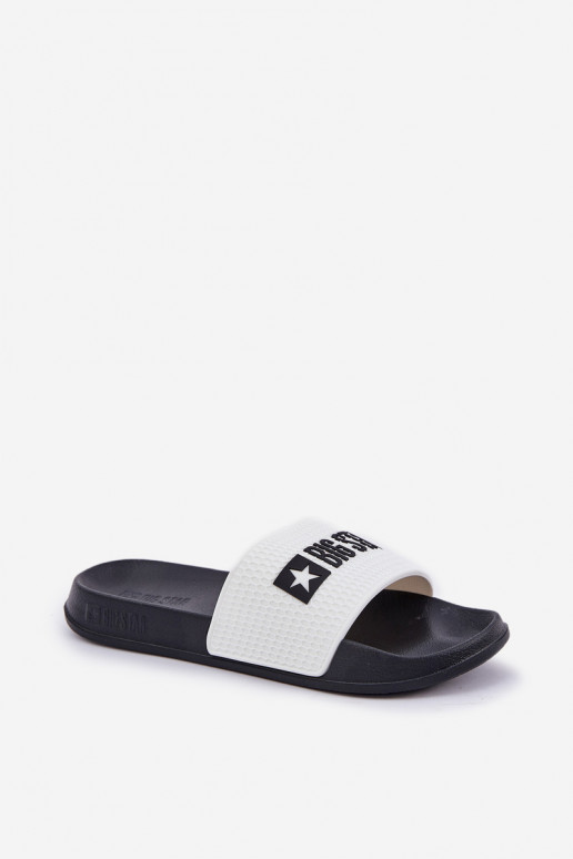 para homens Chinelos Big Star JJ174506 cor branca