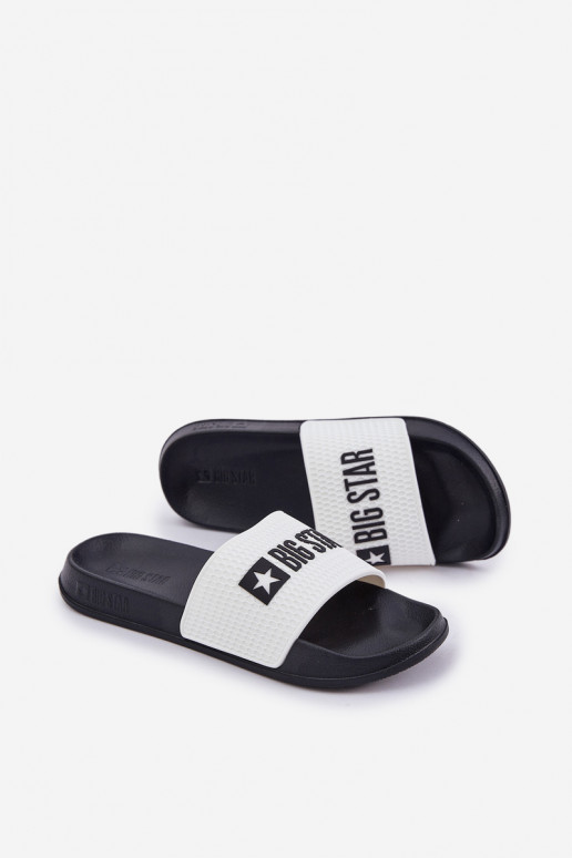 para homens Chinelos Big Star JJ174506 cor branca